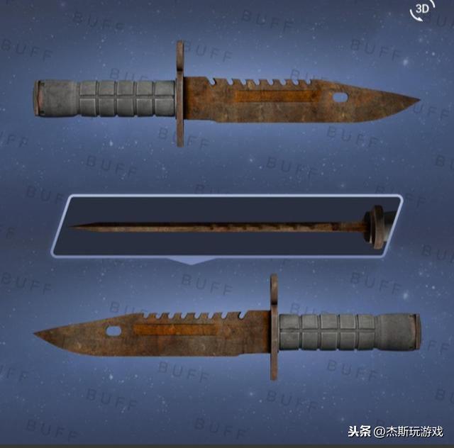 csgo中那些磨损度越高卖的越贵的皮肤。