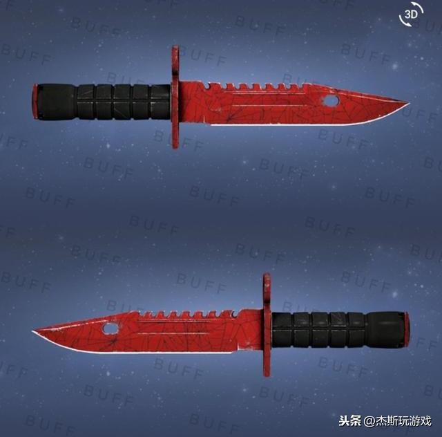 csgo中那些磨损度越高卖的越贵的皮肤。