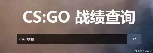 csgo战绩查询网站，csgo战绩查询方法(在哪看?)