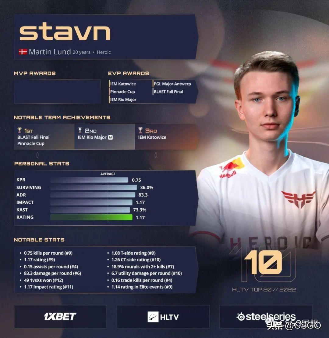 csgostavn个人资料，stavn打什么位置？