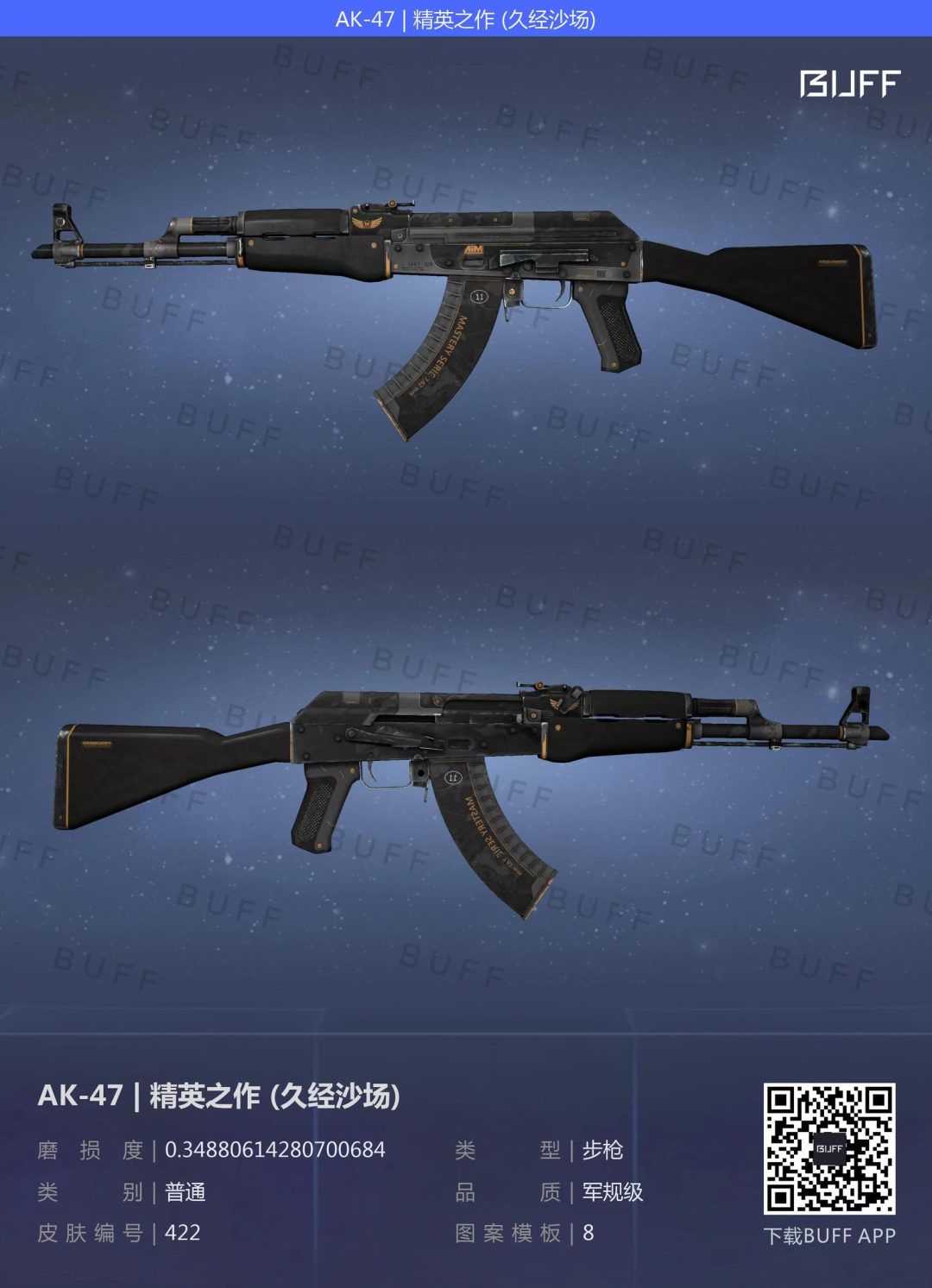 csgoak皮肤价格排行(手感排行)