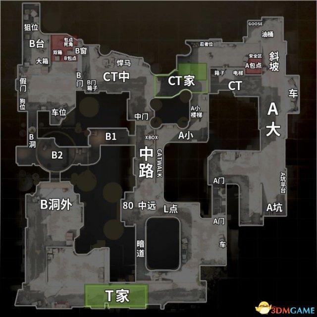 csgo地图名称及报点图片大全(csgo地图名称英文)？