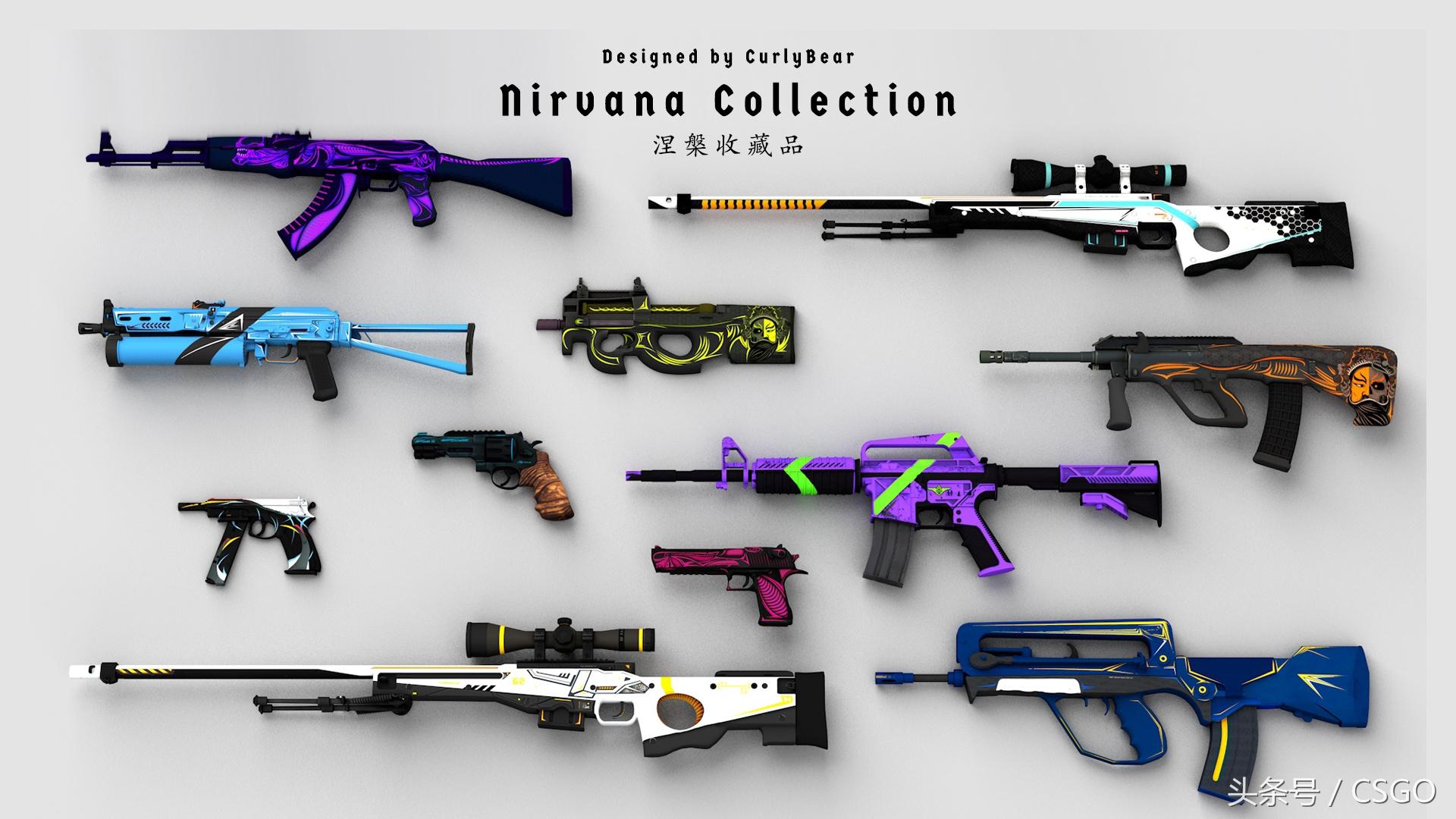 csgo皮肤设计原图(皮肤设计软件/教程)