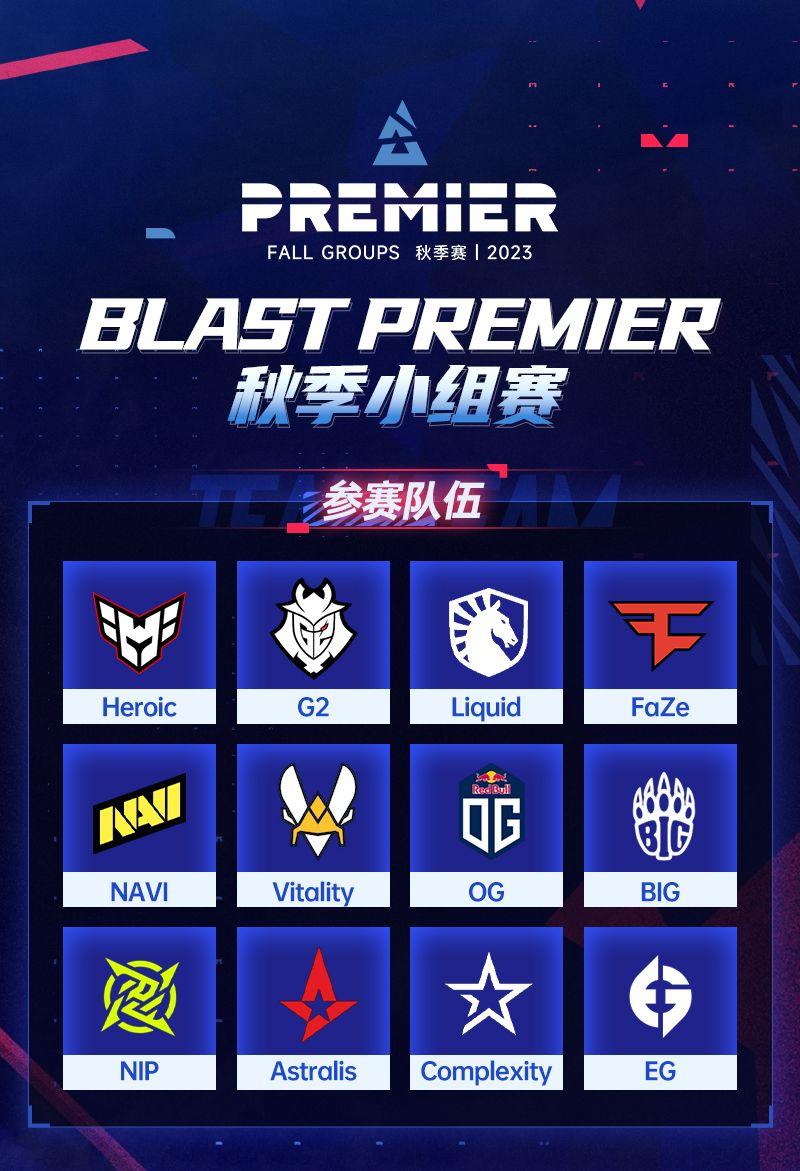 blastpremier在哪举办，blastpremier赛制赛程2023？