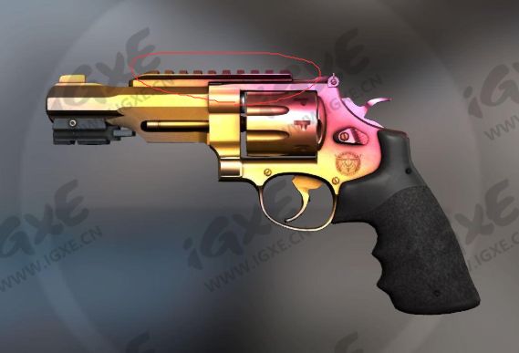 csgo左轮皮肤价格排行(r8左轮皮肤价格)