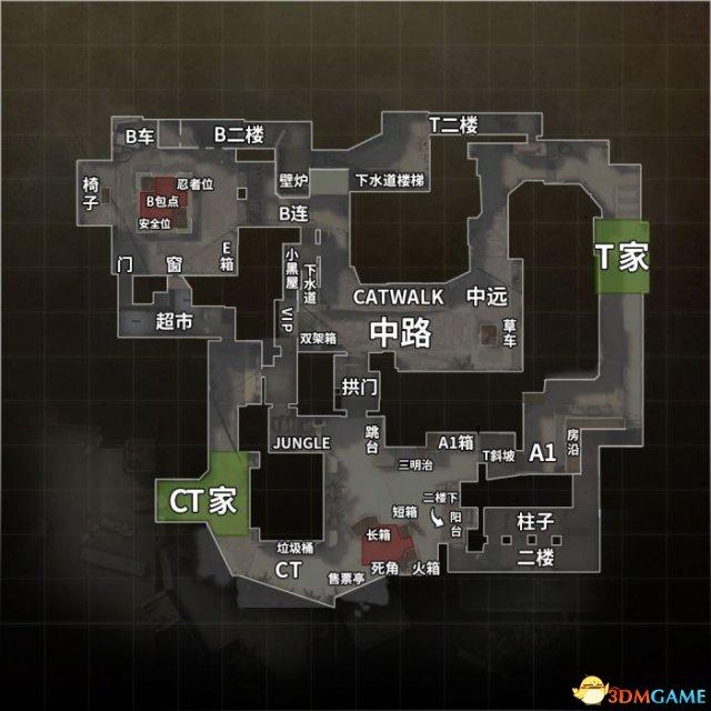 csgo地图名称及报点图片大全(csgo地图名称英文)？