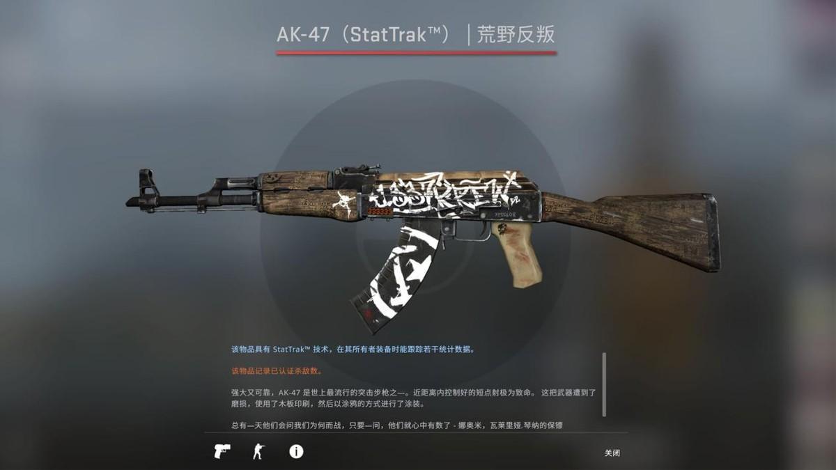 csgo皮肤鉴赏 AK(csgo皮肤鉴赏地图)