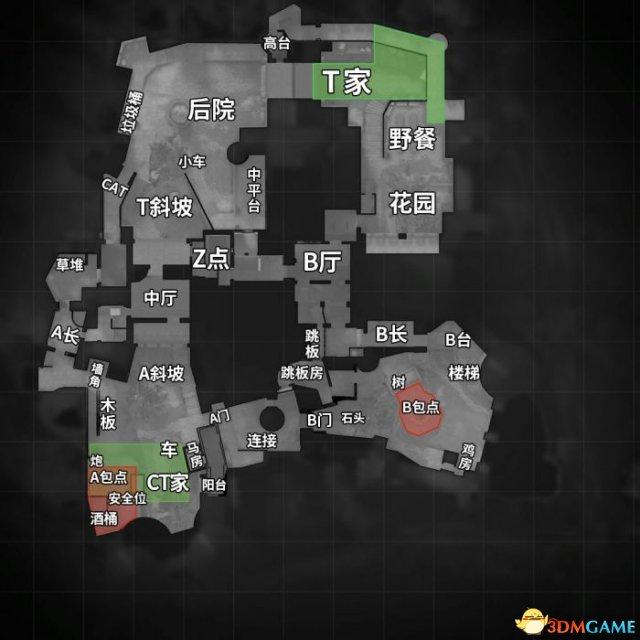 csgo地图名称及报点图片大全(csgo地图名称英文)？