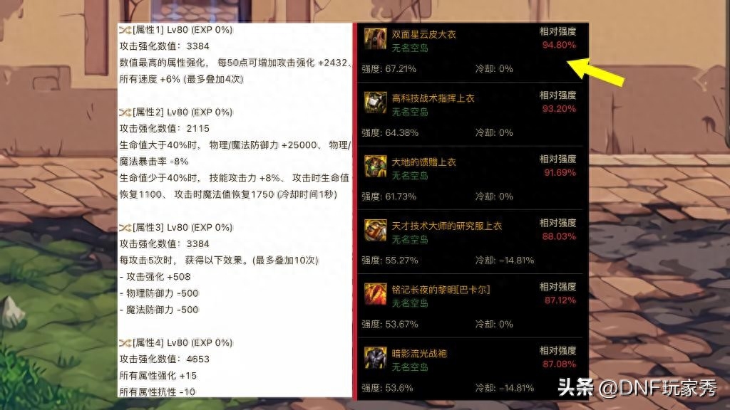 剑魂装备搭配110级2023，剑魂装备流派推荐