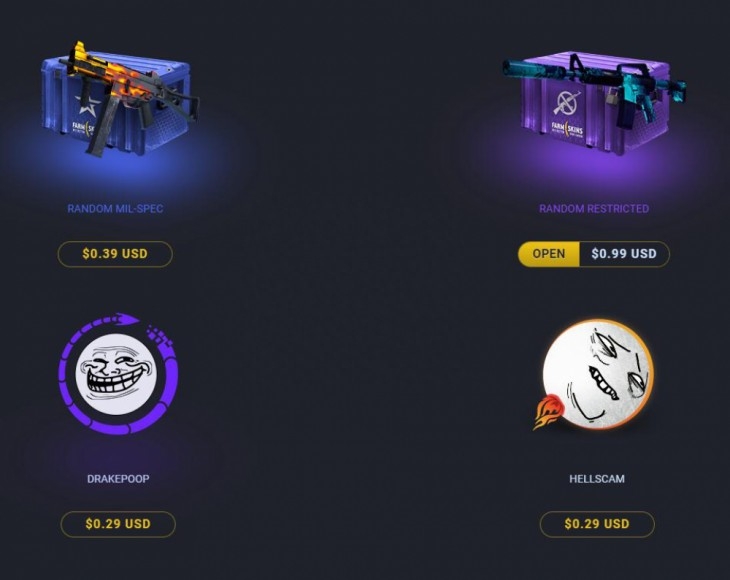 csgo直接抽到的网址有哪些，csgo抽皮肤的网站有哪些？