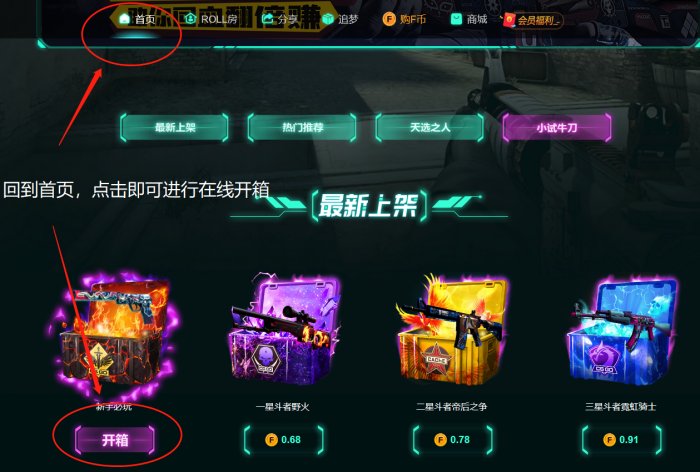 591boxcsgo怎么提枪，591boxcsgo怎么取货？