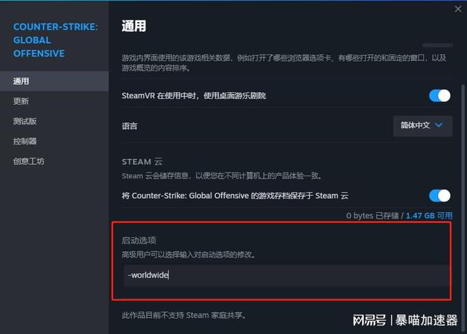 csgo怎么进国际服(csgo国际服启动项代码)？