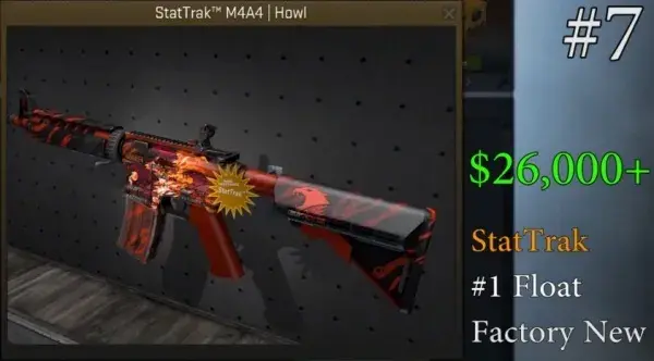 csgo最贵的东西多少钱(csgo十大天价物品排行)？