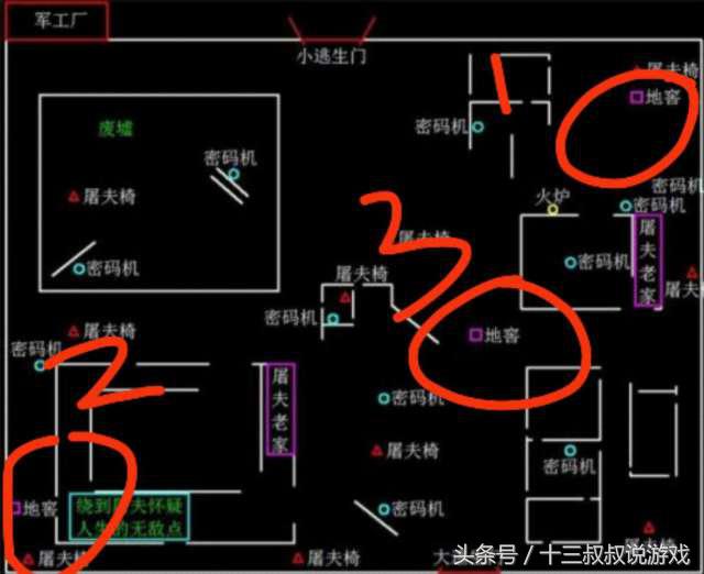 第五人格地窖位置示意图(第五人格地窖位置怎么找)？