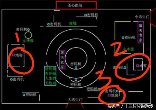 第五人格地窖位置示意图(第五人格地窖位置怎么找)？