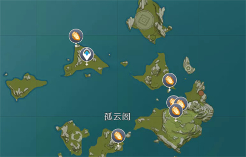 原神珀石分布图(原神珀石采集路线)