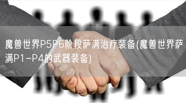 魔兽世界P5P6阶段萨满治疗装备(魔兽世界萨满P1-P4的武器装备)