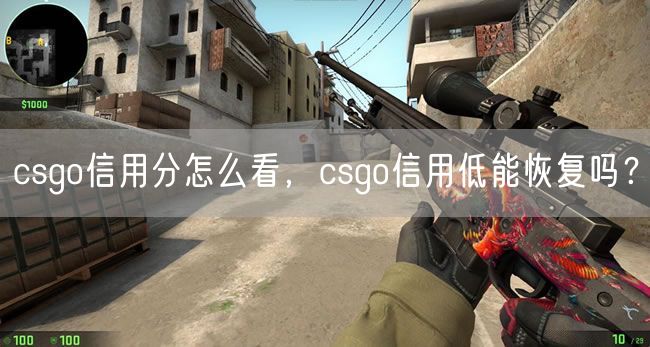 csgo信用分怎么看，csgo信用低能恢复吗？