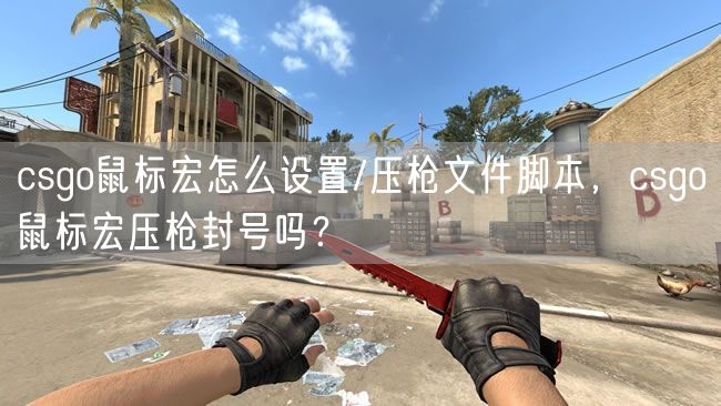 csgo鼠标宏怎么设置/压枪文件脚本，csgo鼠标宏压枪封号吗？