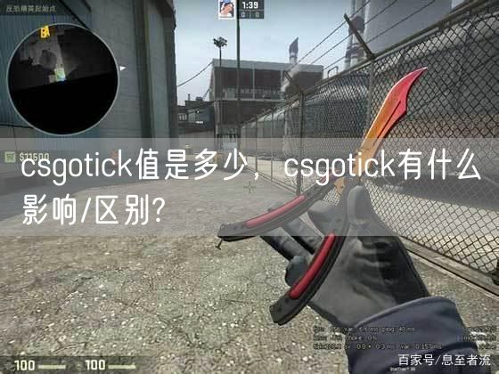 csgotick值是多少，csgotick有什么影响/区别?