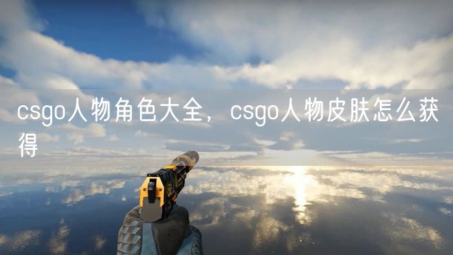 csgo人物角色大全，csgo人物皮肤怎么获得