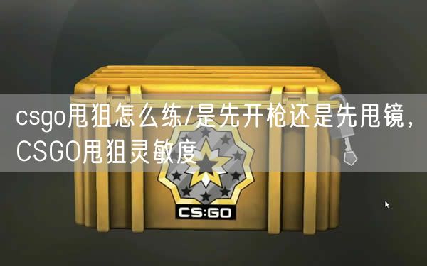 csgo甩狙怎么练/是先开枪还是先甩镜，CSGO甩狙灵敏度