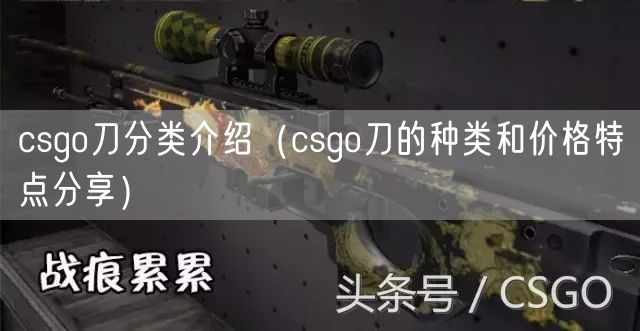 csgo刀分类介绍（csgo刀的种类和价格特点分享）