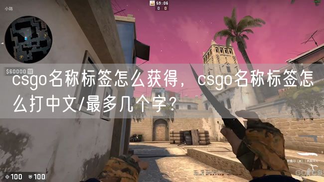 csgo名称标签怎么获得，csgo名称标签怎么打中文/最多几个字？