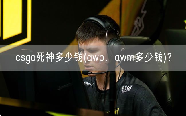 csgo死神多少钱(awp，awm多少钱)?