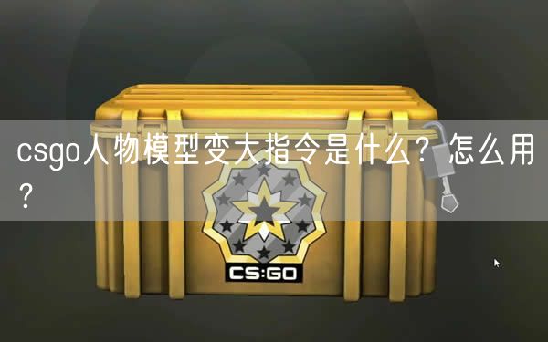 csgo人物模型变大指令是什么？怎么用？