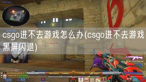 csgo进不去游戏怎么办(csgo进不去游戏黑屏闪退)