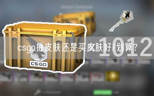 csgo抽皮肤还是买皮肤好/划算？