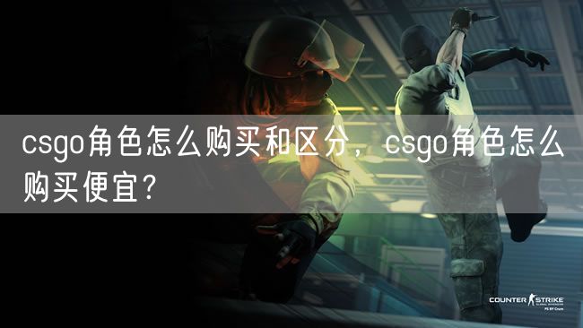 csgo角色怎么购买和区分，csgo角色怎么购买便宜？