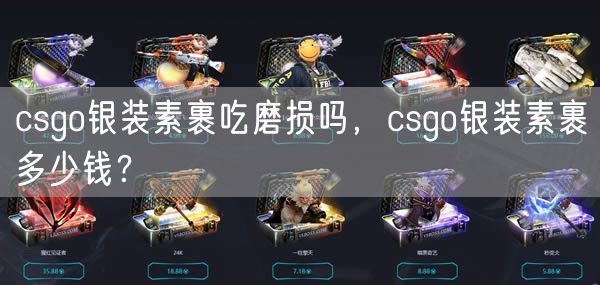 csgo银装素裹吃磨损吗，csgo银装素裹多少钱？