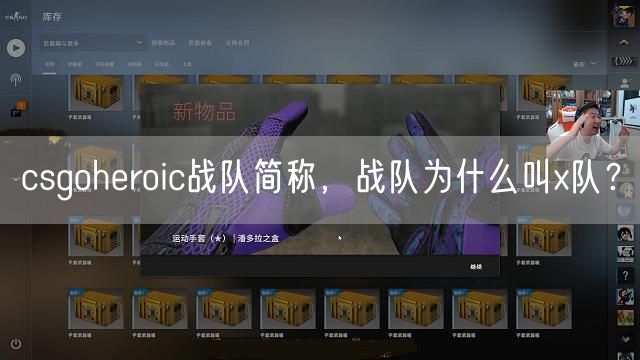 csgoheroic战队简称，战队为什么叫x队？