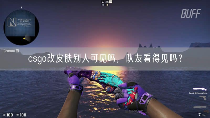 csgo改皮肤别人可见吗，队友看得见吗？