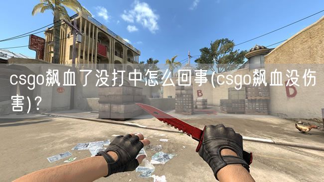 csgo飙血了没打中怎么回事(csgo飙血没伤害)？