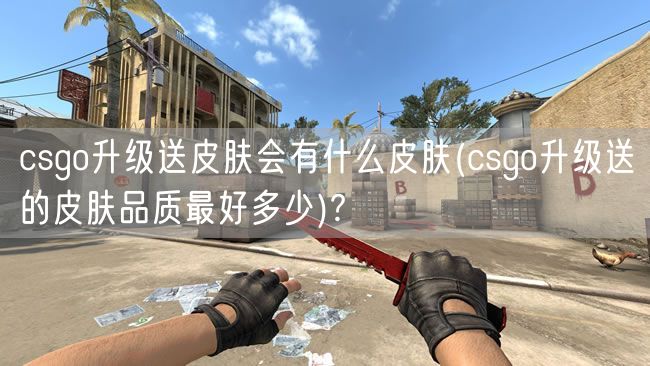 csgo升级送皮肤会有什么皮肤(csgo升级送的皮肤品质最好多少)?