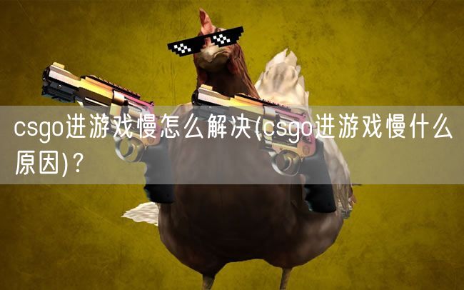 csgo进游戏慢怎么解决(csgo进游戏慢什么原因)？