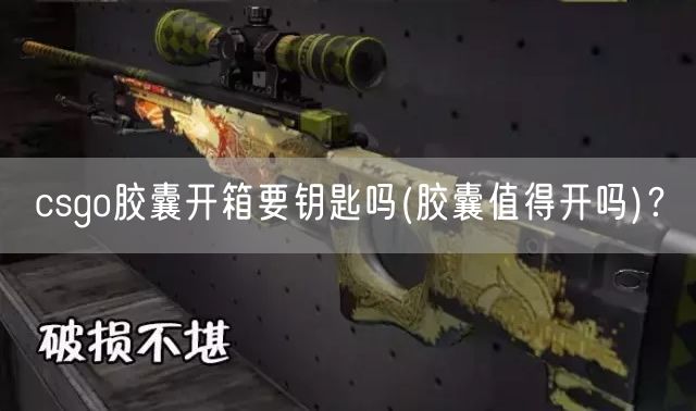 csgo胶囊开箱要钥匙吗(胶囊值得开吗)？