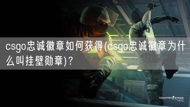 csgo忠诚徽章如何获得(csgo忠诚徽章为什么叫挂壁勋章)？