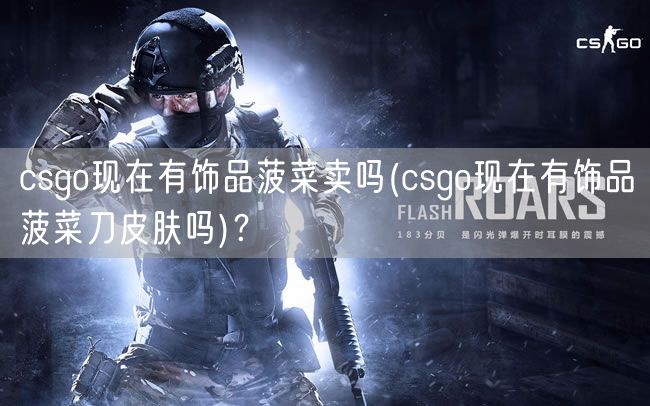 csgo现在有饰品菠菜卖吗(csgo现在有饰品菠菜刀皮肤吗)？