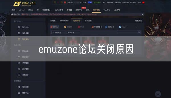 emuzone论坛关闭原因