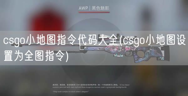 csgo小地图指令代码大全(csgo小地图设置为全图指令)