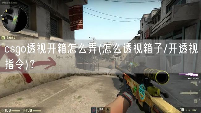 csgo透视开箱怎么弄(怎么透视箱子/开透视指令)？