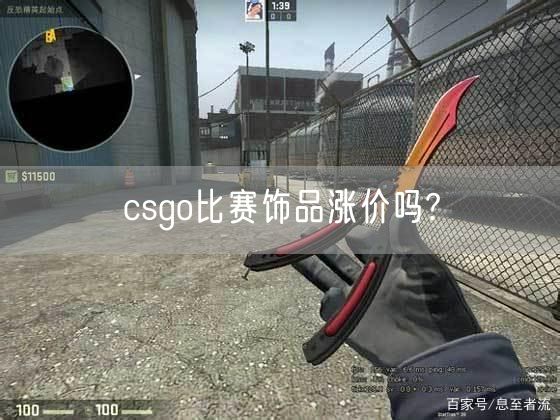 csgo比赛饰品涨价吗?