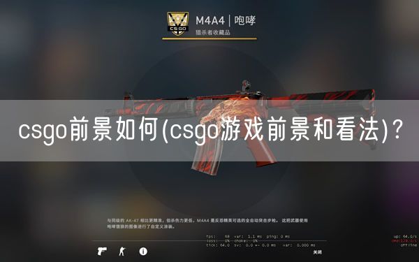 csgo前景如何(csgo游戏前景和看法)？