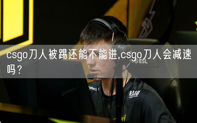 csgo刀人被踢还能不能进,csgo刀人会减速吗？