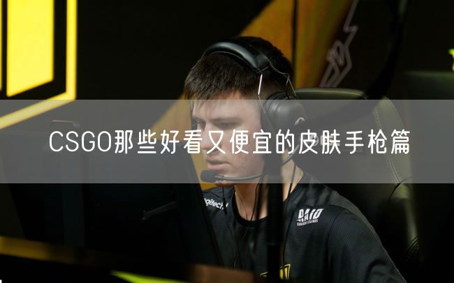 CSGO那些好看又便宜的皮肤手枪篇