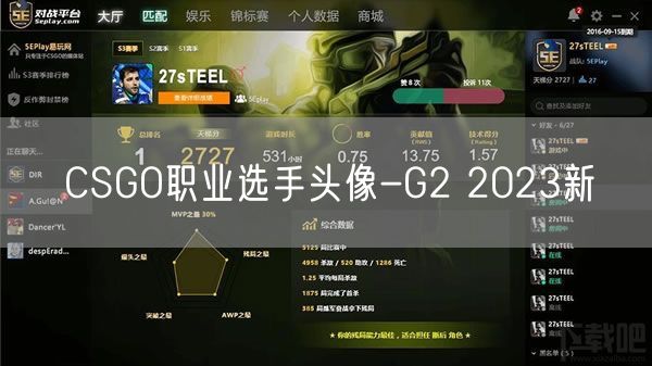 CSGO职业选手头像-G2 2023新